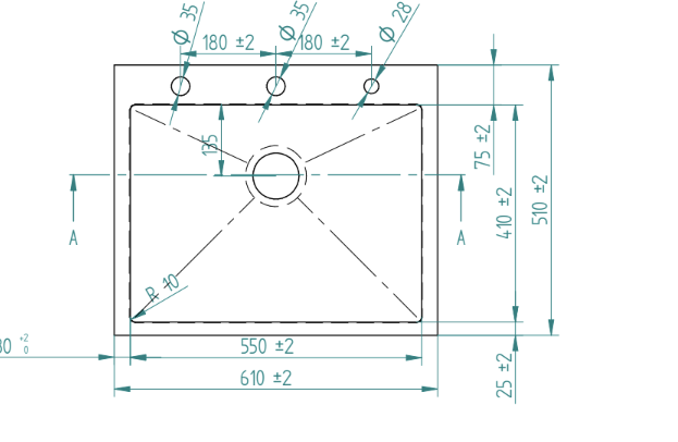Stainless Steel Kitchen Sink (N01-804LX) thumbnail 5